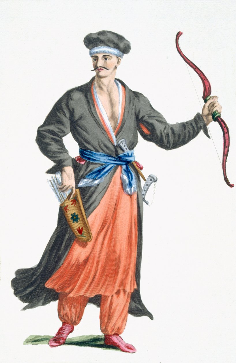 En cirkassiansk adelsman, 1780 av Pierre Duflos