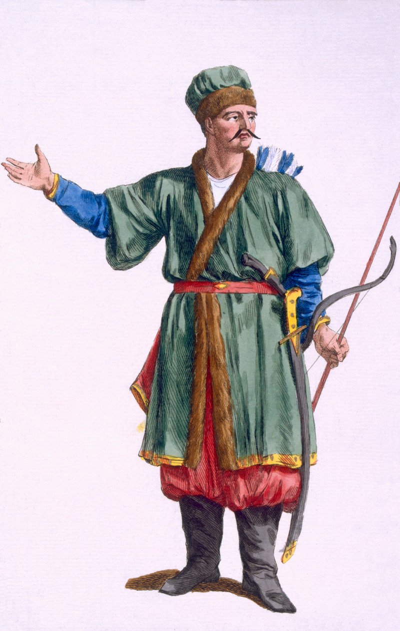 En tatar från Krim, 1780 av Pierre Duflos