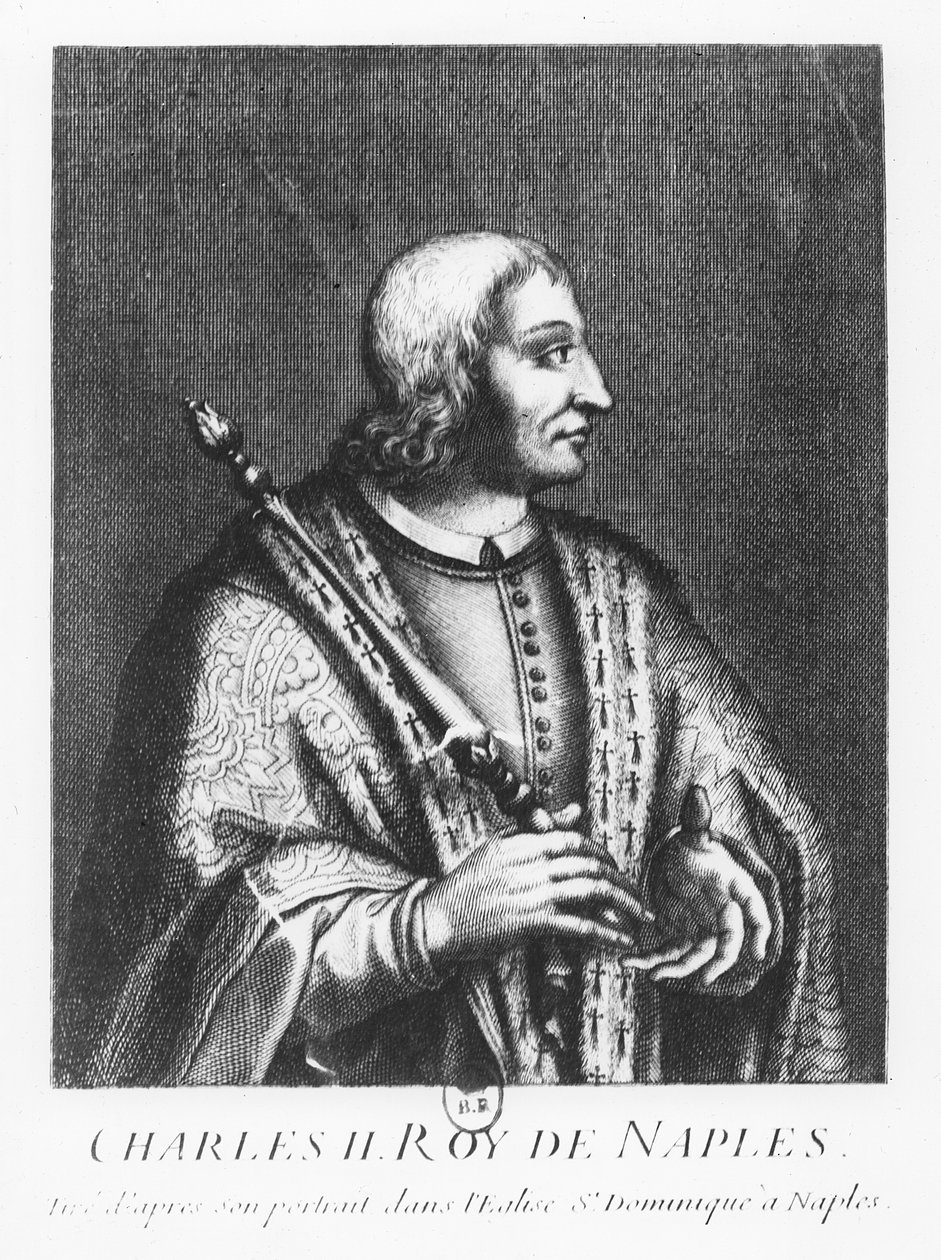 Karl II, den lame, kung av Neapel av Pierre Duflos