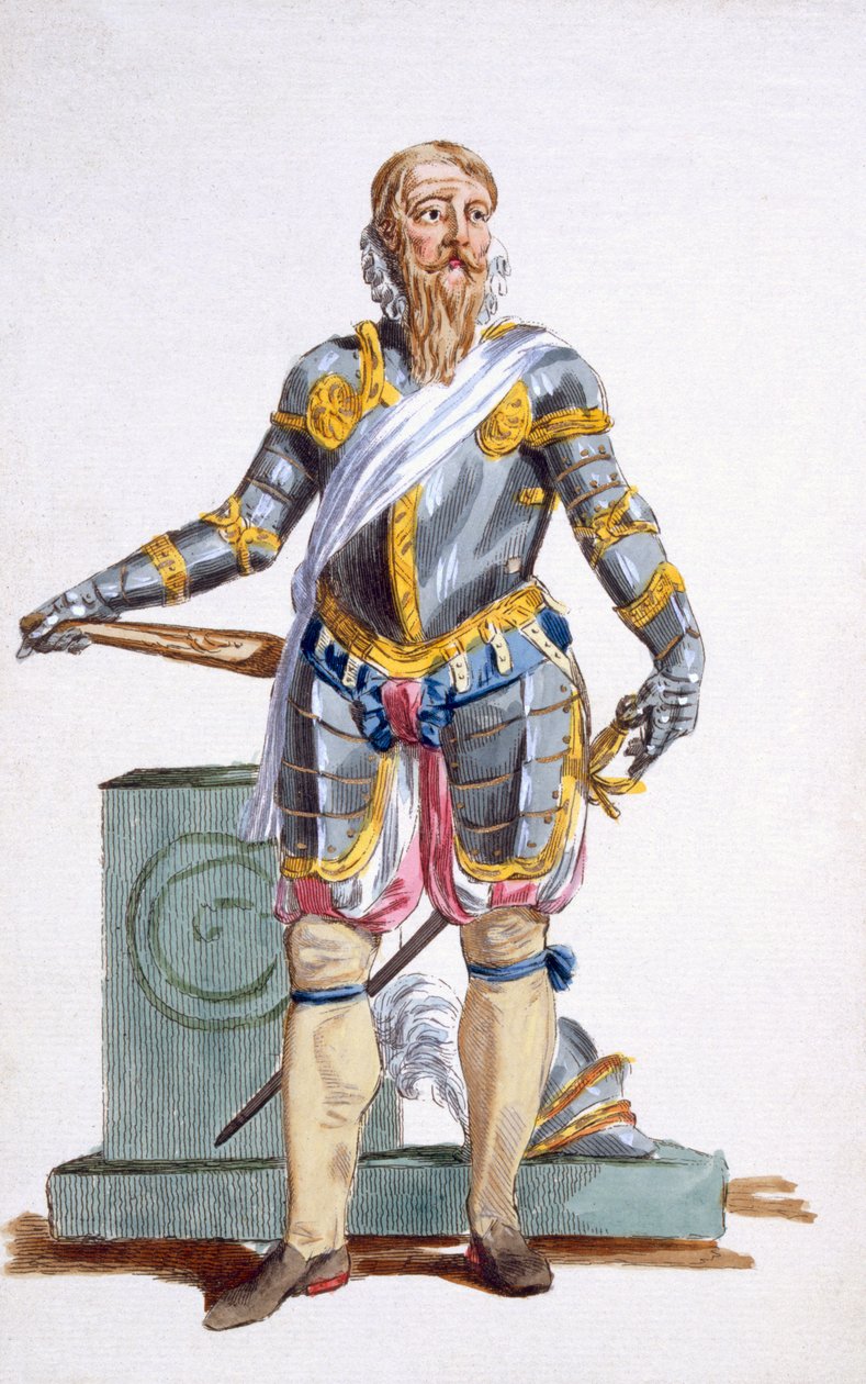 Daniel Laurenza, general för den danska armén, 1780 av Pierre Duflos
