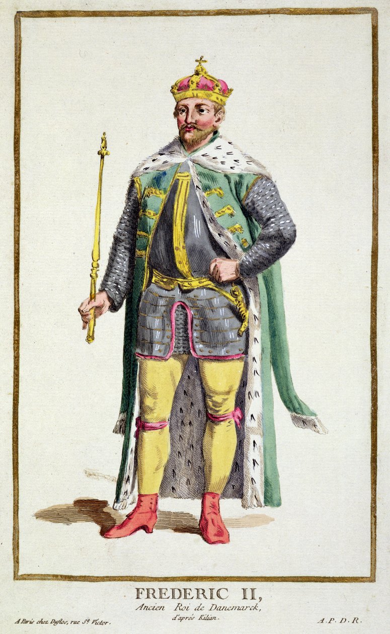 Fredrik II (1534-88) kung av Danmark från 