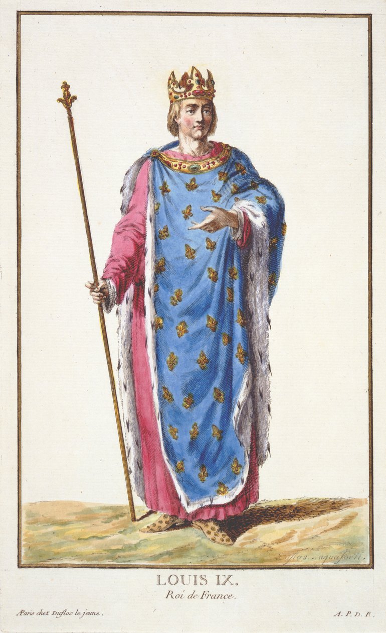 Ludvig IX (1214-70) Kung av Frankrike från 