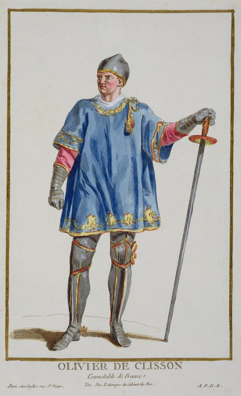 Olivier de Clisson (1332-1407) Frankrikes konstapel från 