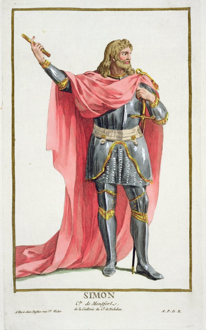 Simon de Montfort (c.1165-1218) från 