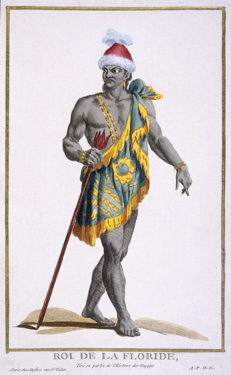 Kungen av Florida, 1780 av Pierre Duflos