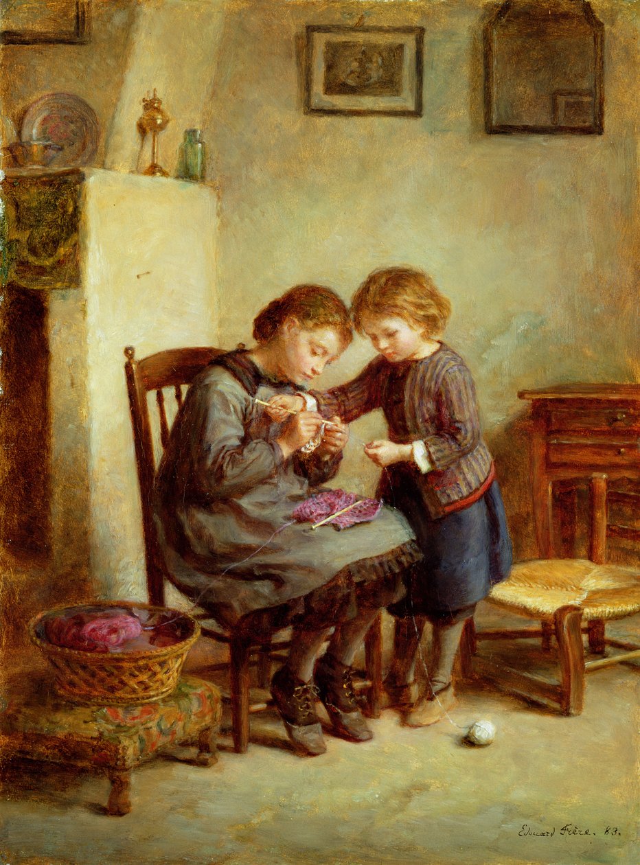 Stickaren av Pierre Edouard Frere
