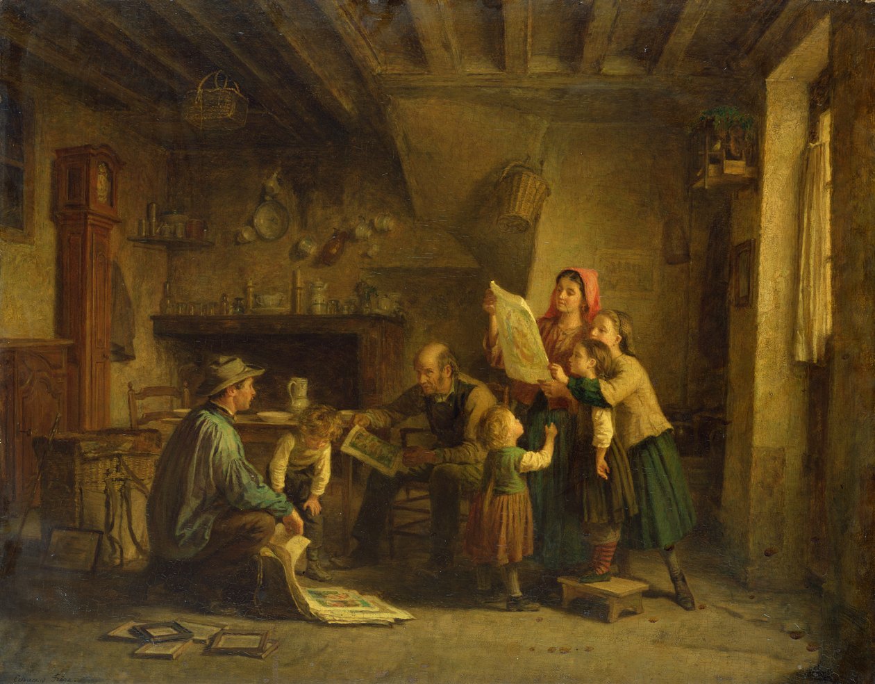Konsthandlaren av Pierre Edouard Frere
