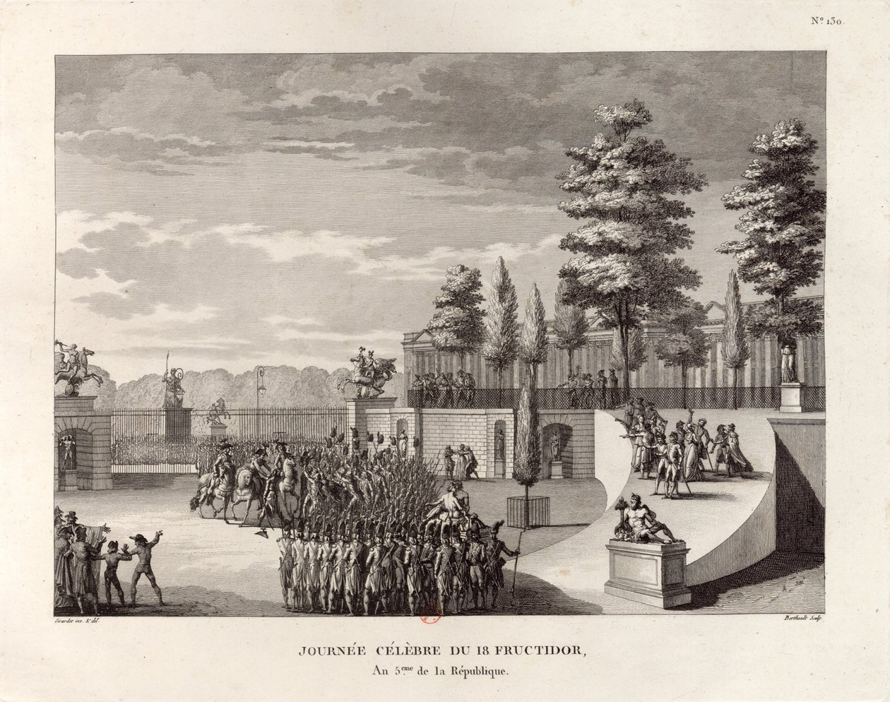 Journée célèbre du 18 fructidor, an 5 de la République av Pierre Gabriel Berthault