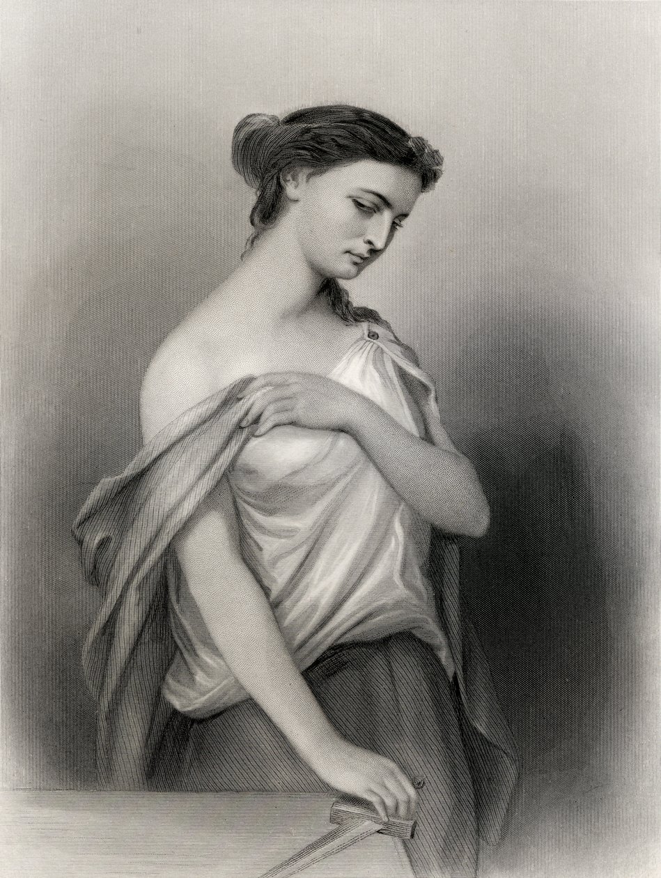 Lucretia, illustration från 