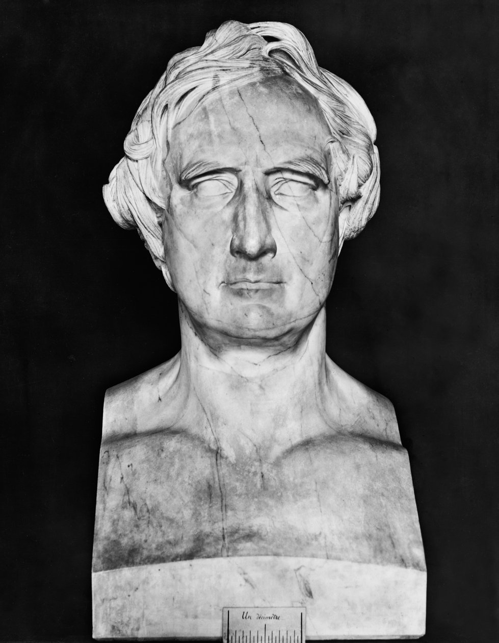 Dominique Francois Arago, 1839 (marmor) (se även 414594) av Pierre Jean David d
