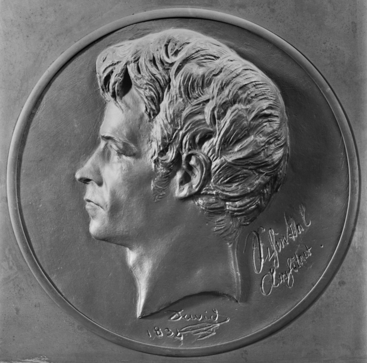 Karl Friedrich Schinkel, 1834 (brons) av Pierre Jean David d