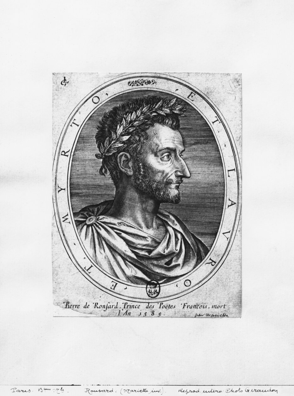 Pierre de Ronsard, poeternas prins av Pierre Jean Mariette