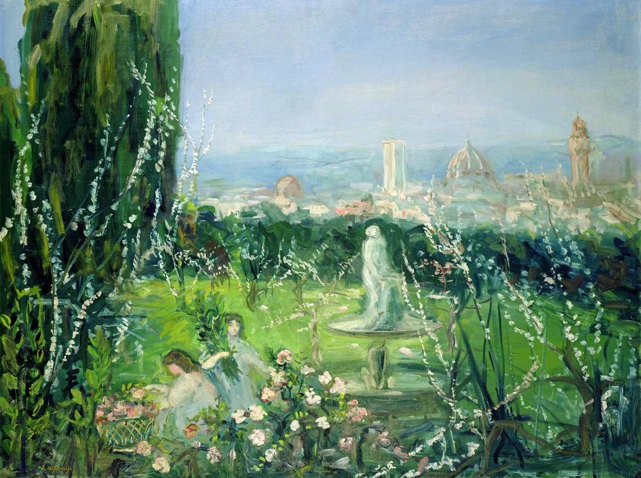 Utsikt över Florens, ca 1909 av Pierre Laprade