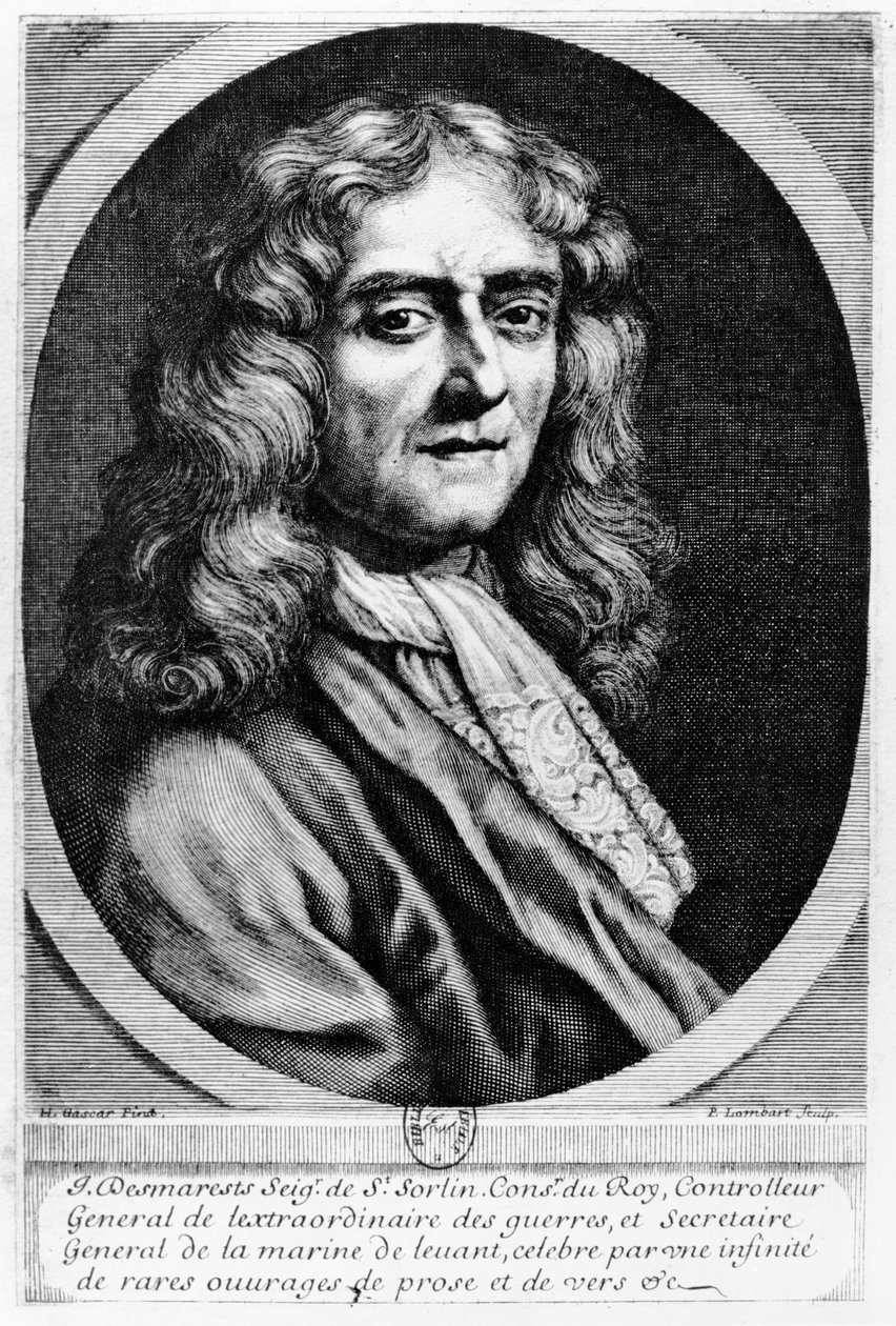 Jean Desmarets de Saint-Sorlin av Pierre Lombard or Lombart