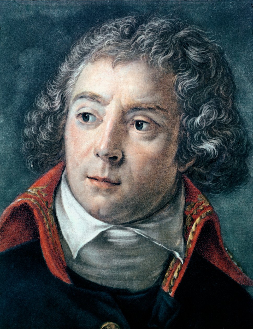 Porträtt av general Berthier (1753-1815) ca 1796-97 av Pierre Michel Alix