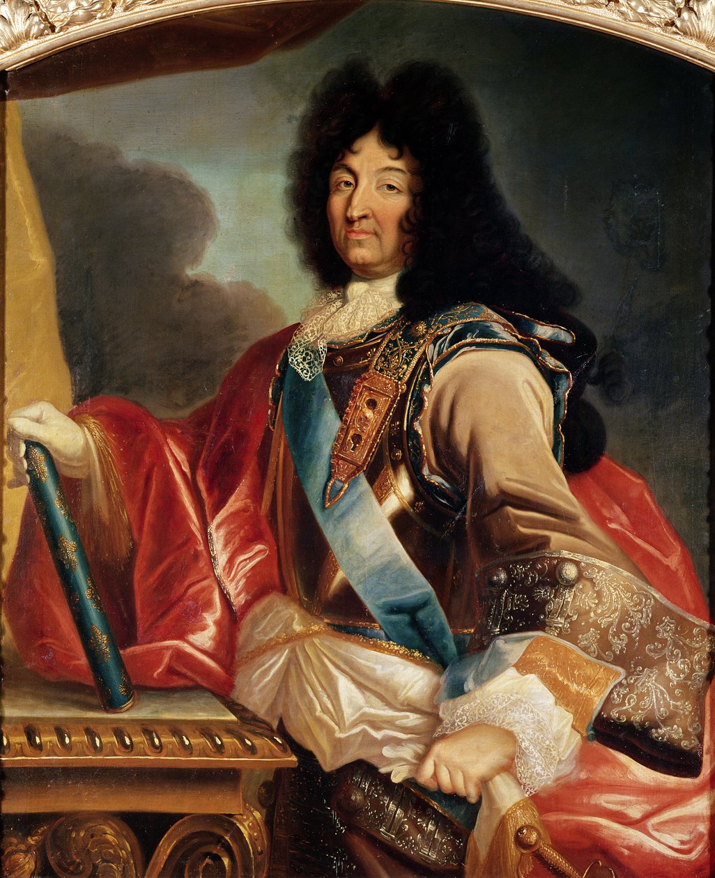 Porträtt av Ludvig XIV (1638-1715) av Pierre Mignard