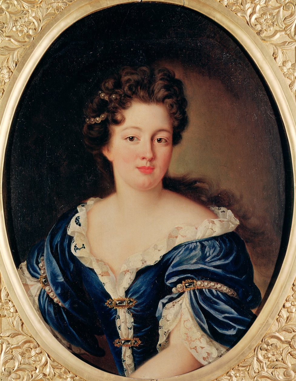 Porträtt av Marie-Anne Mancini (1646-1714) Prinsessan Colonna av Pierre Mignard