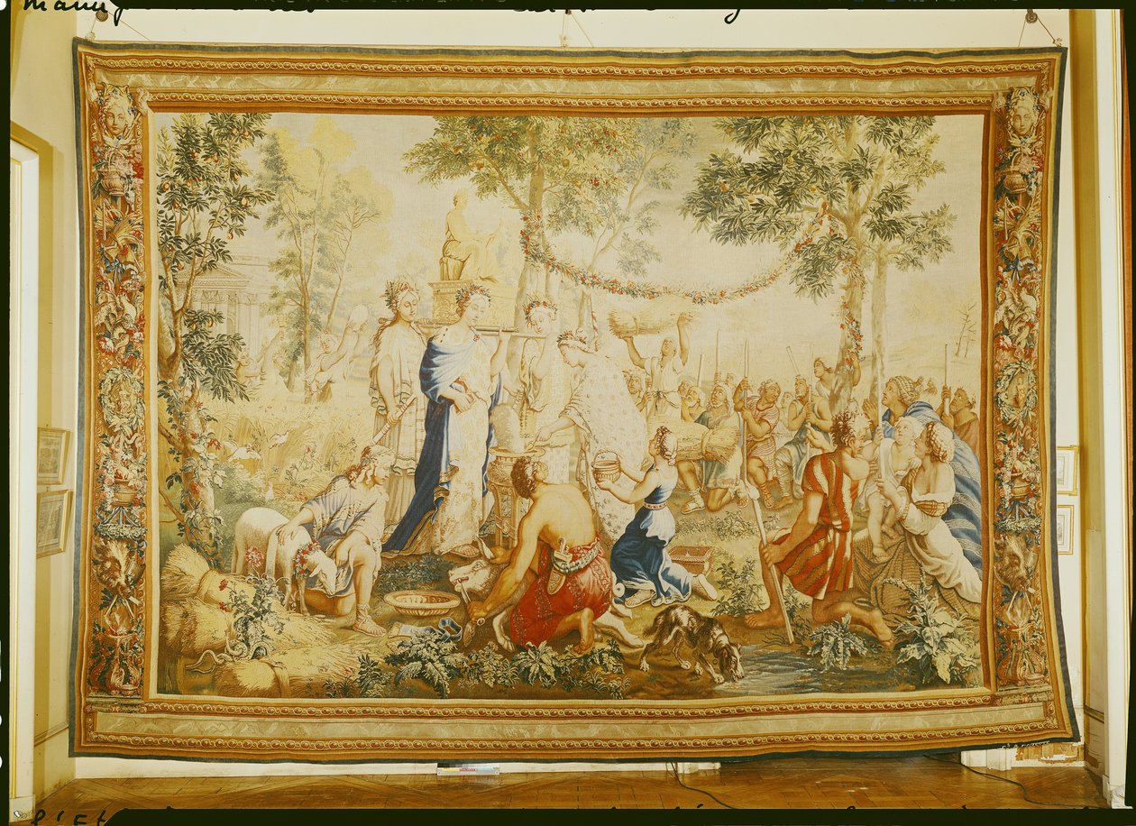 Sommar, Gobelinsfabriken (tapet) av Pierre Mignard