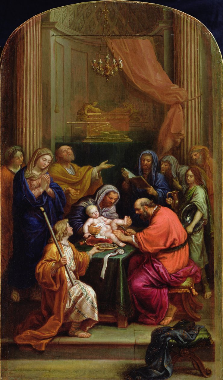 Jesu Kristi omskärelse av Pierre Mignard
