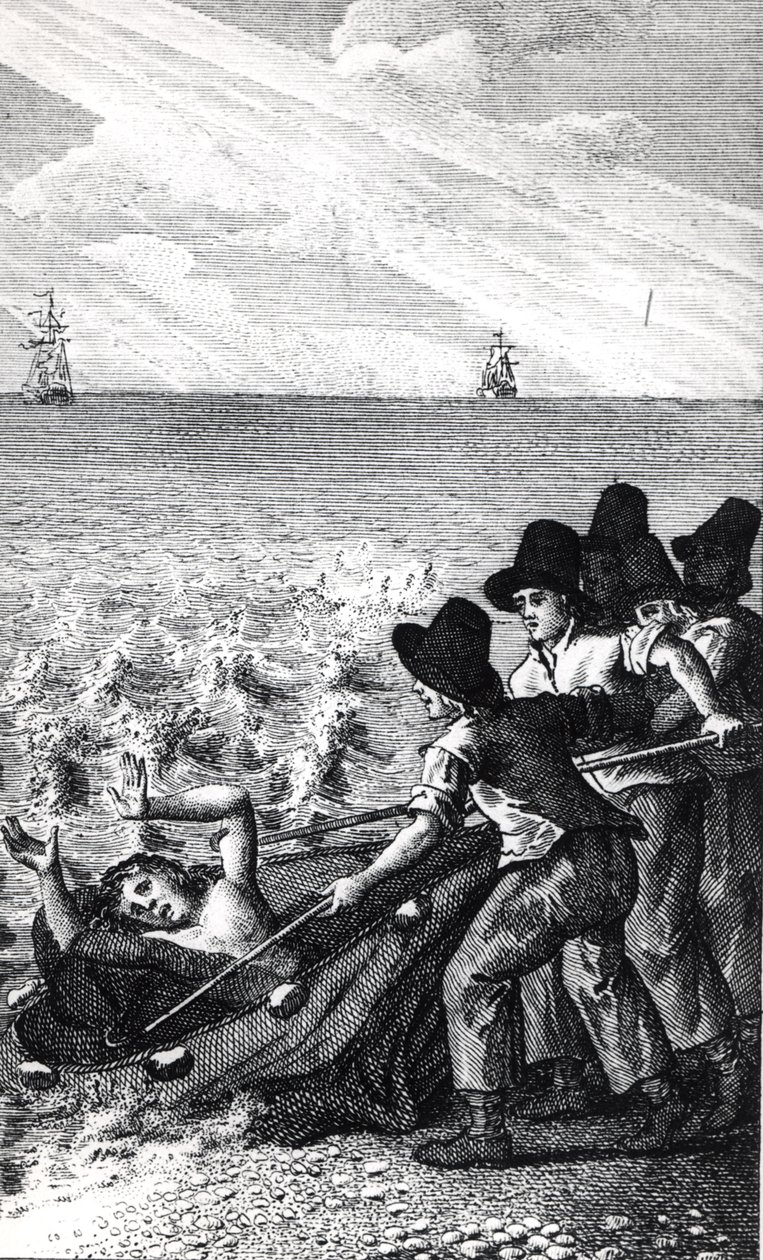 Illustration för en fransk upplaga av den spanska "Lazarillo de Tormes", 1801 av Pierre Nicolas Ransonette