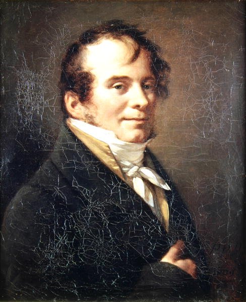 Monsieur Lavallee, generalsekreterare för Musée du Louvren, 1809 av Pierre Paul Prudhon