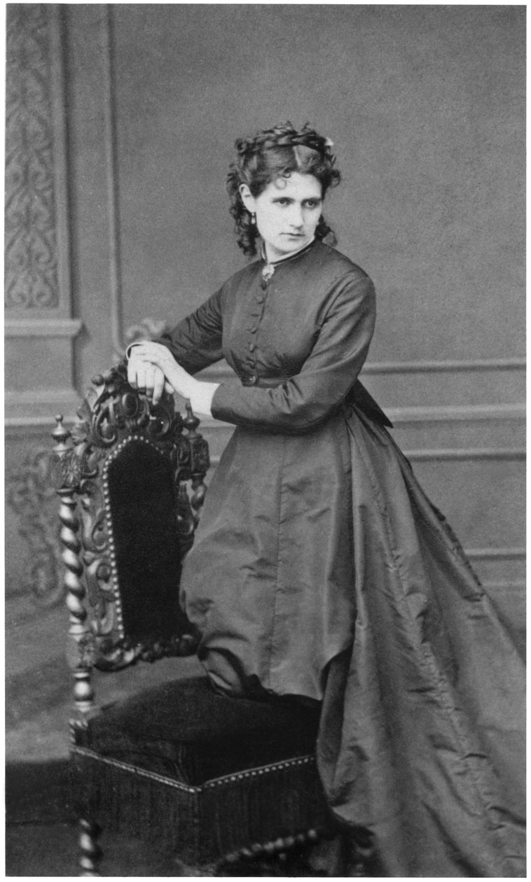 Berthe Morisot, 20 februari 1869 av Pierre Petit