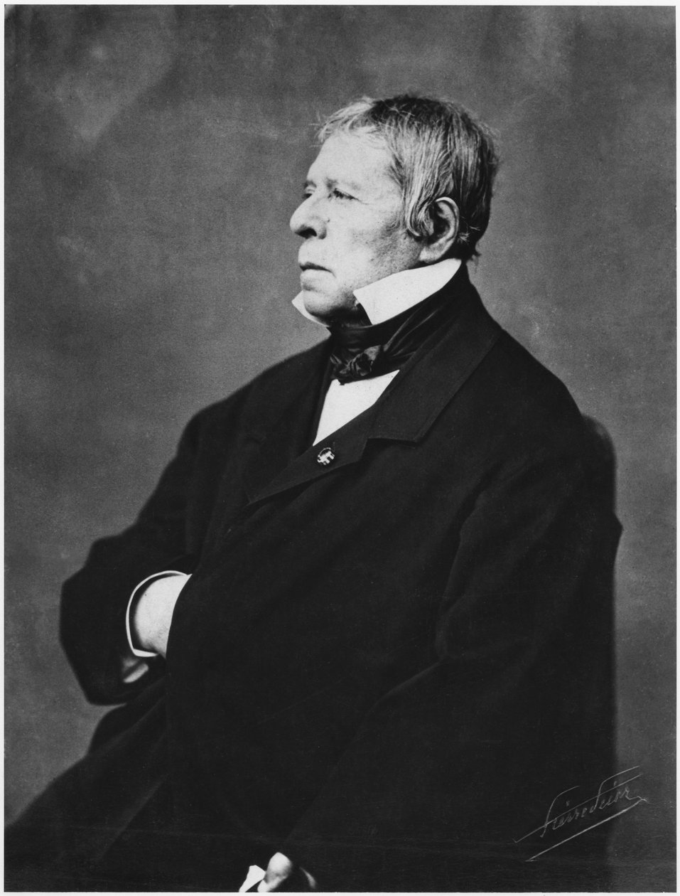 Jean Auguste Dominique Ingres (1780-1867) av Pierre Petit