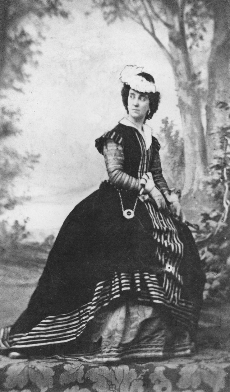 Porträtt av Marie Charlotte Eugenie Doche de Plunkett av Pierre Petit