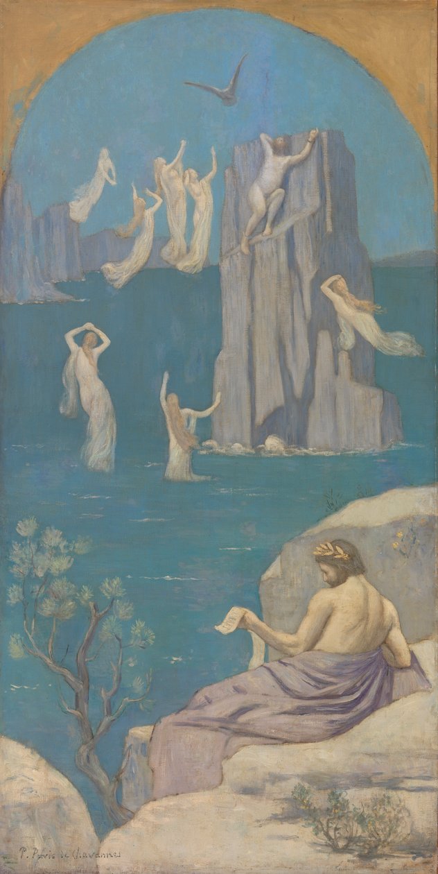 Dramatic Poetry (Aeschylus) av Pierre Puvis de Chavannes