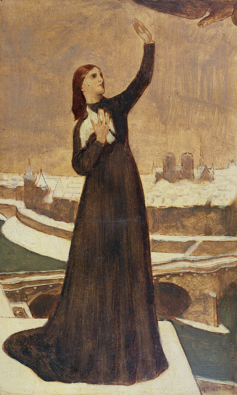 Duvan, 1871 av Pierre Puvis de Chavannes