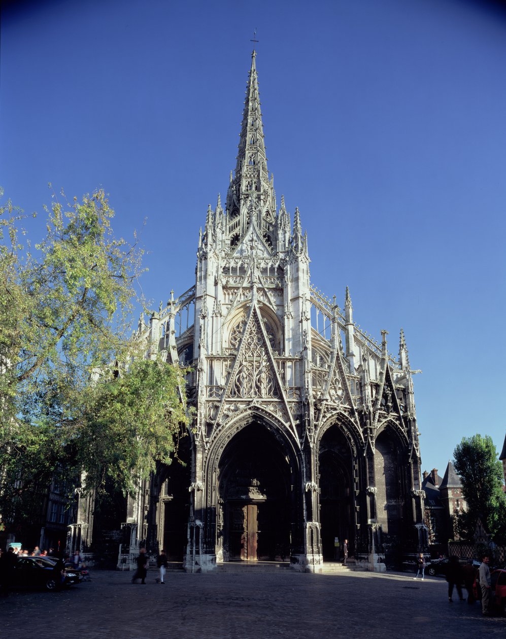 Kyrkan Saint-Maclou, 1437-1521 av Pierre Robin