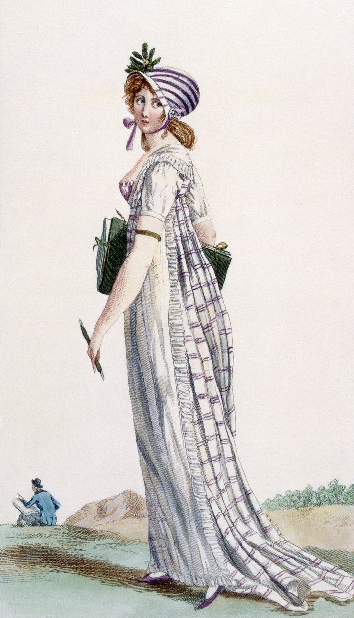 Dam Walking Dress, illustration från 