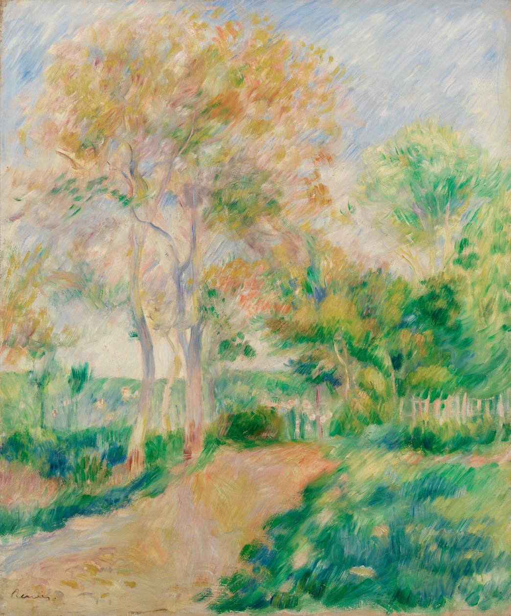 Höstlandskap av Pierre-Auguste Renoir