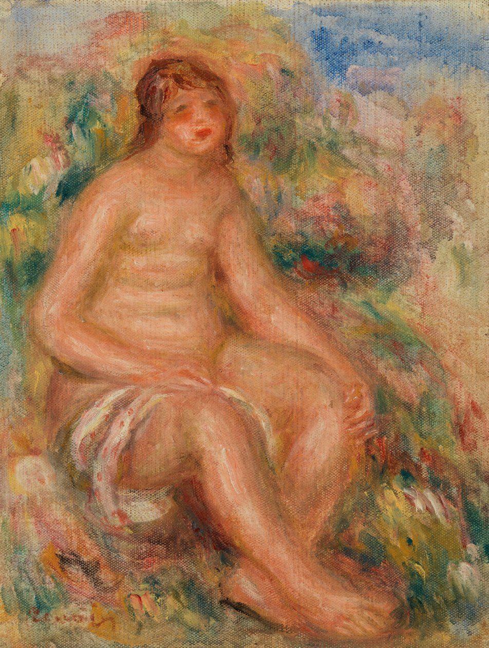 Badande av Pierre-Auguste Renoir