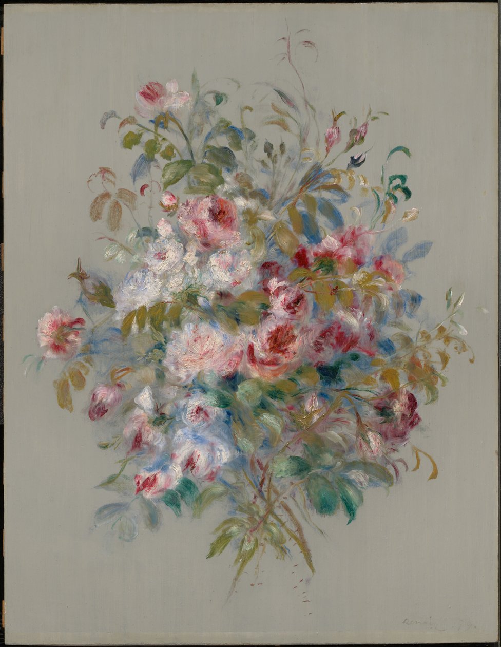 Rosbukett av Pierre-Auguste Renoir