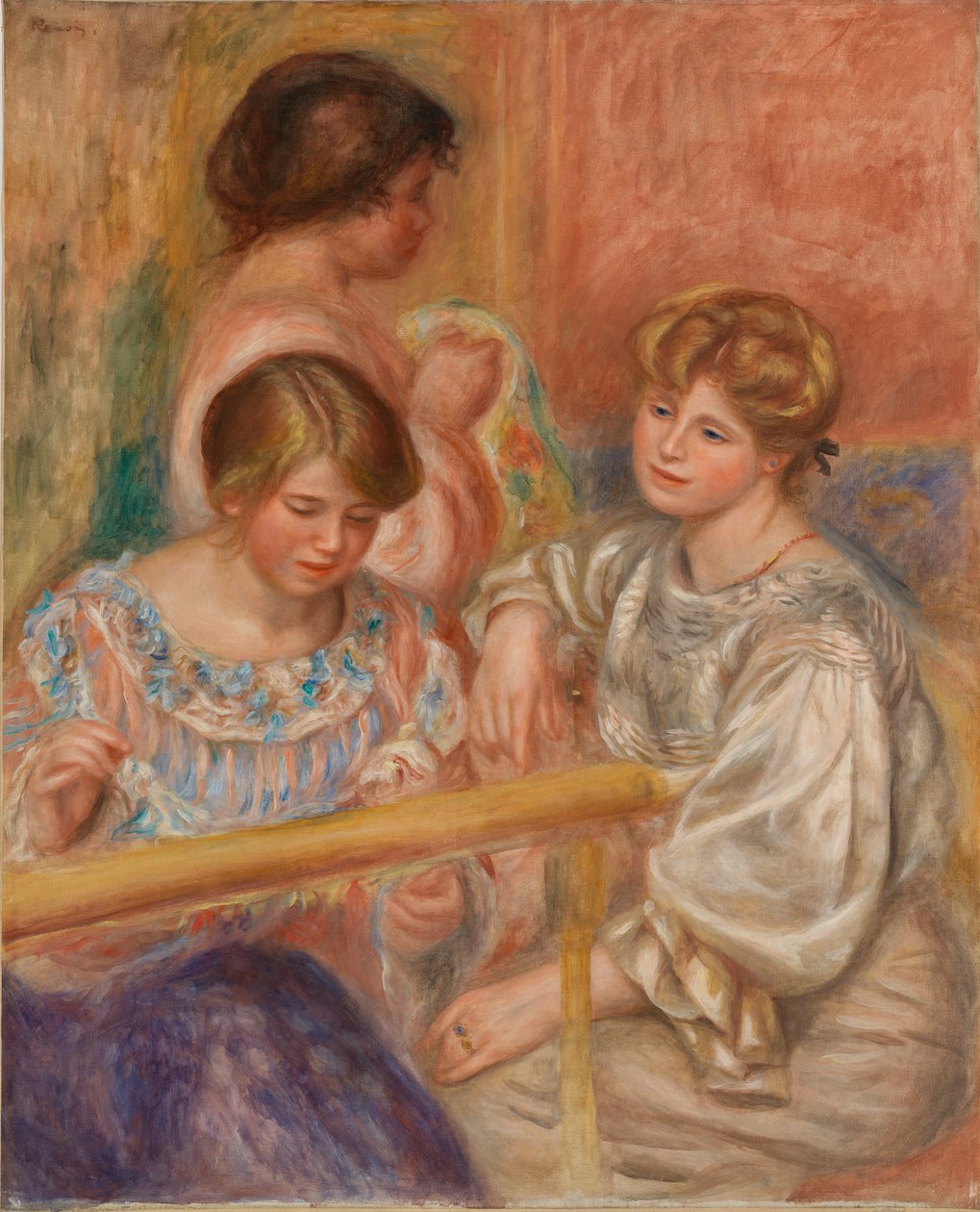 Broderare av Pierre-Auguste Renoir