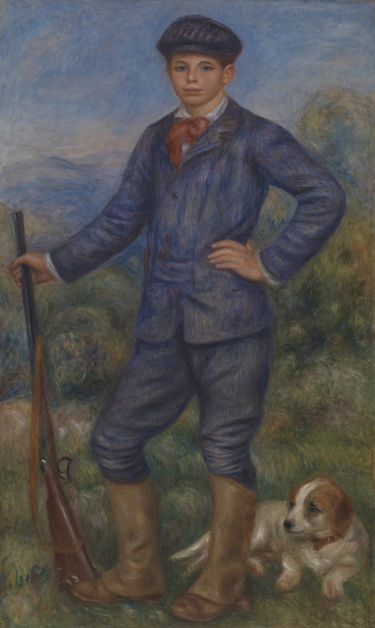 Jean som jägare av Pierre-Auguste Renoir