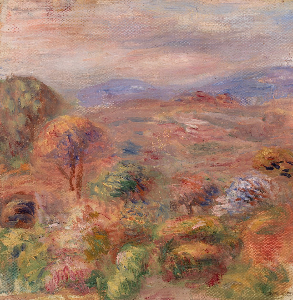 Landskap av Pierre-Auguste Renoir