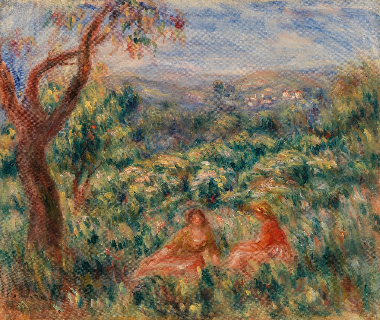 Landskap av Pierre-Auguste Renoir