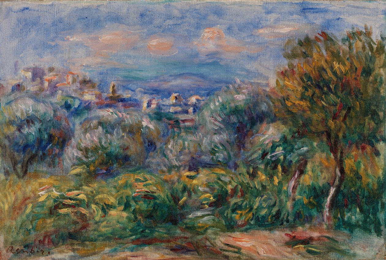 Landskap av Pierre-Auguste Renoir