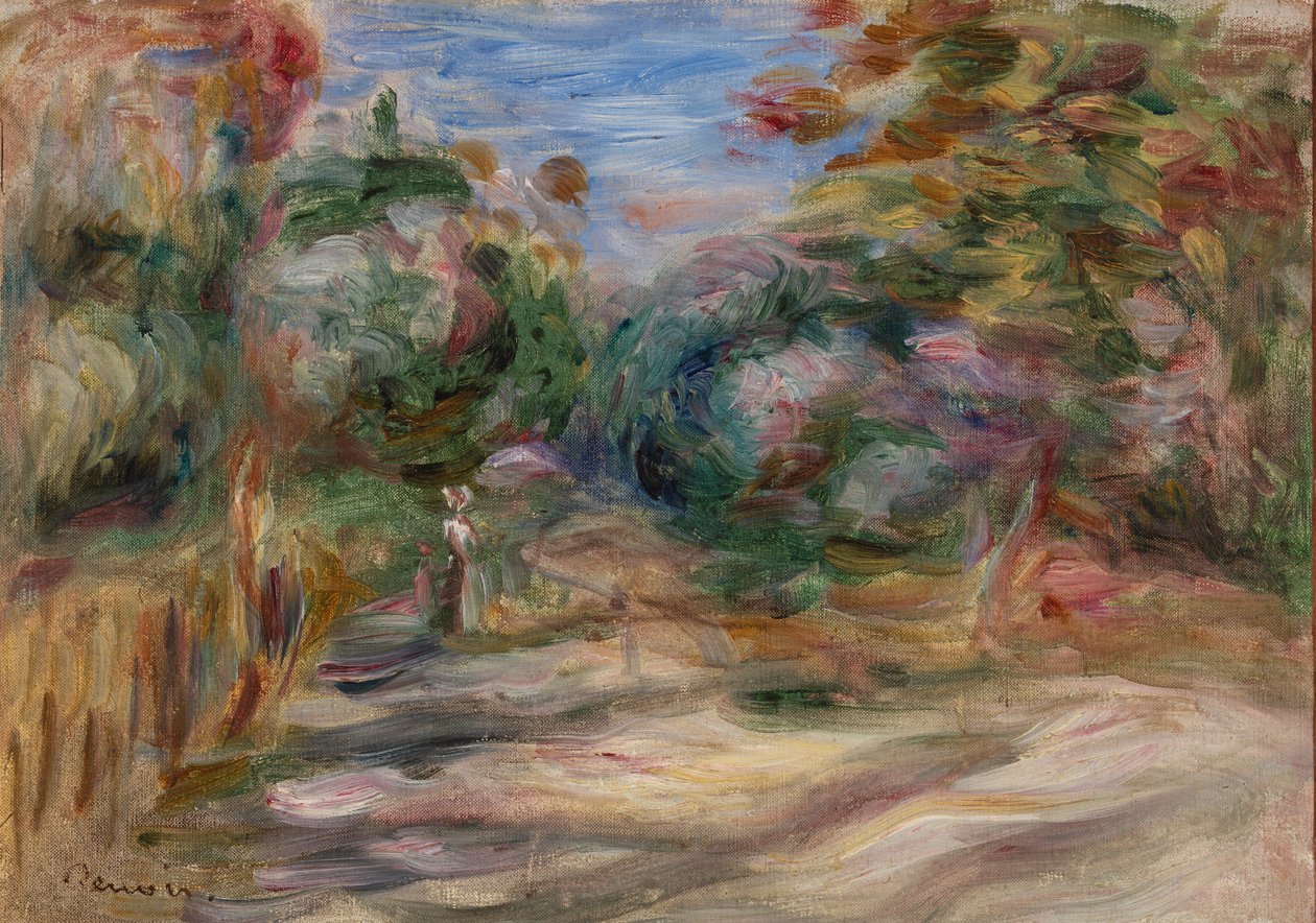 Landskap av Pierre-Auguste Renoir