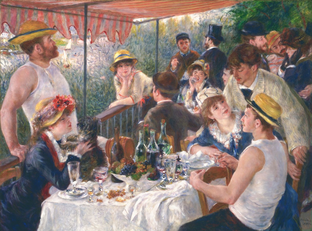 Luncheon of the Boating Party av Pierre-Auguste Renoir