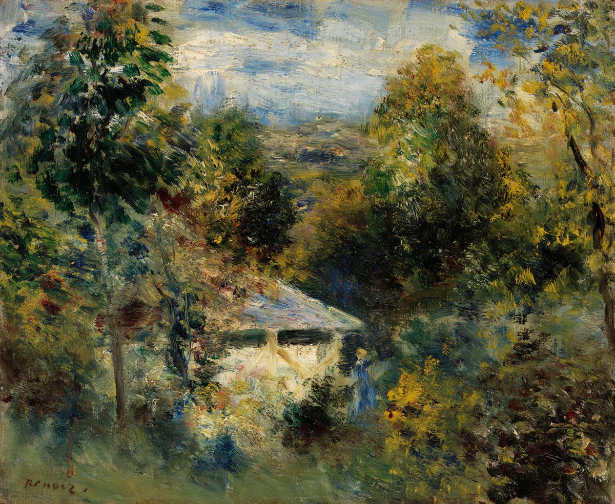 Louveciennes av Pierre-Auguste Renoir