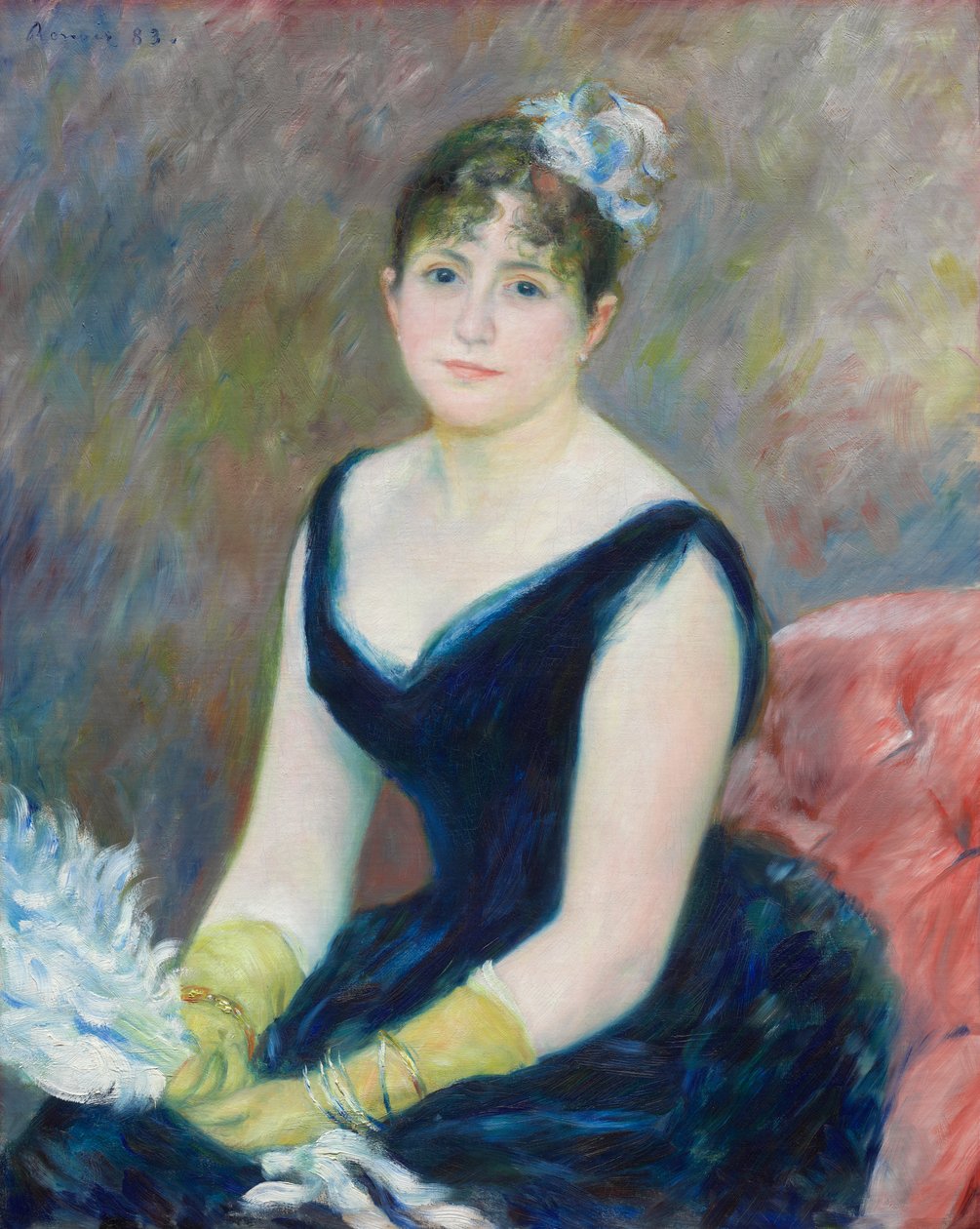 Fru Léon Clapisson av Pierre-Auguste Renoir