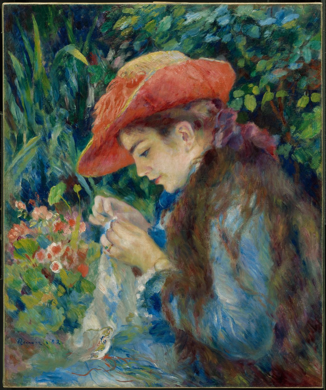 Marie-Thérèse Durand-Ruel syr av Pierre-Auguste Renoir