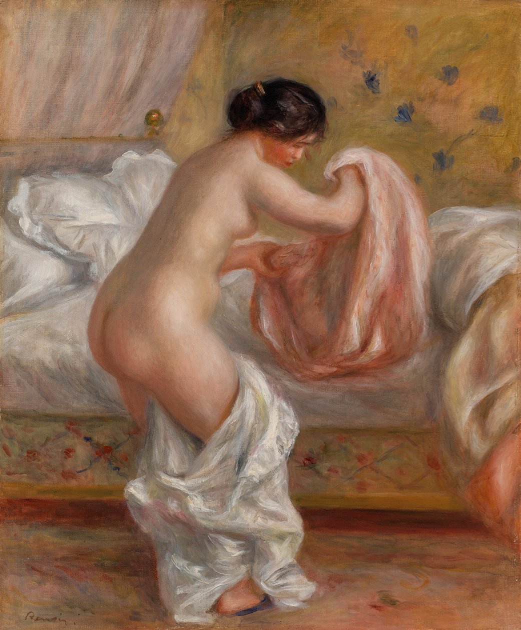 Rising (Le Lever) av Pierre-Auguste Renoir