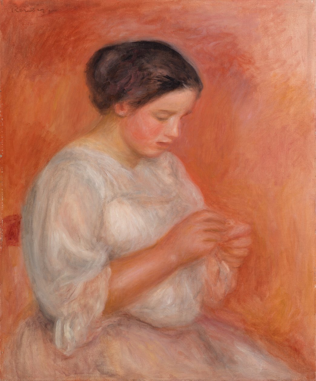 Kvinnasömnad av Pierre-Auguste Renoir