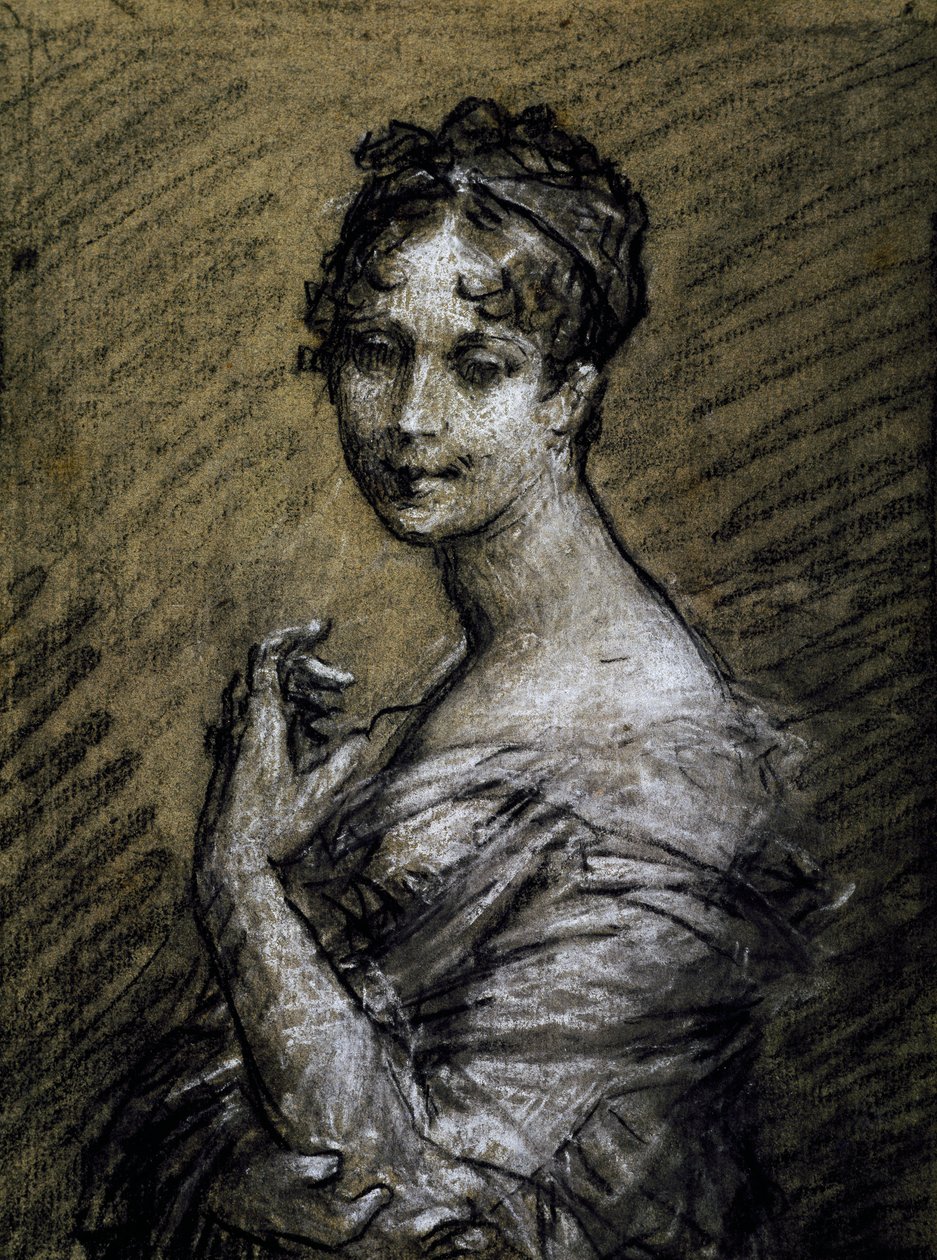 Porträtt av Josephine Bonaparte och Josephine de Beauharnais (Les Trois-Ilets av Pierre Paul Prud