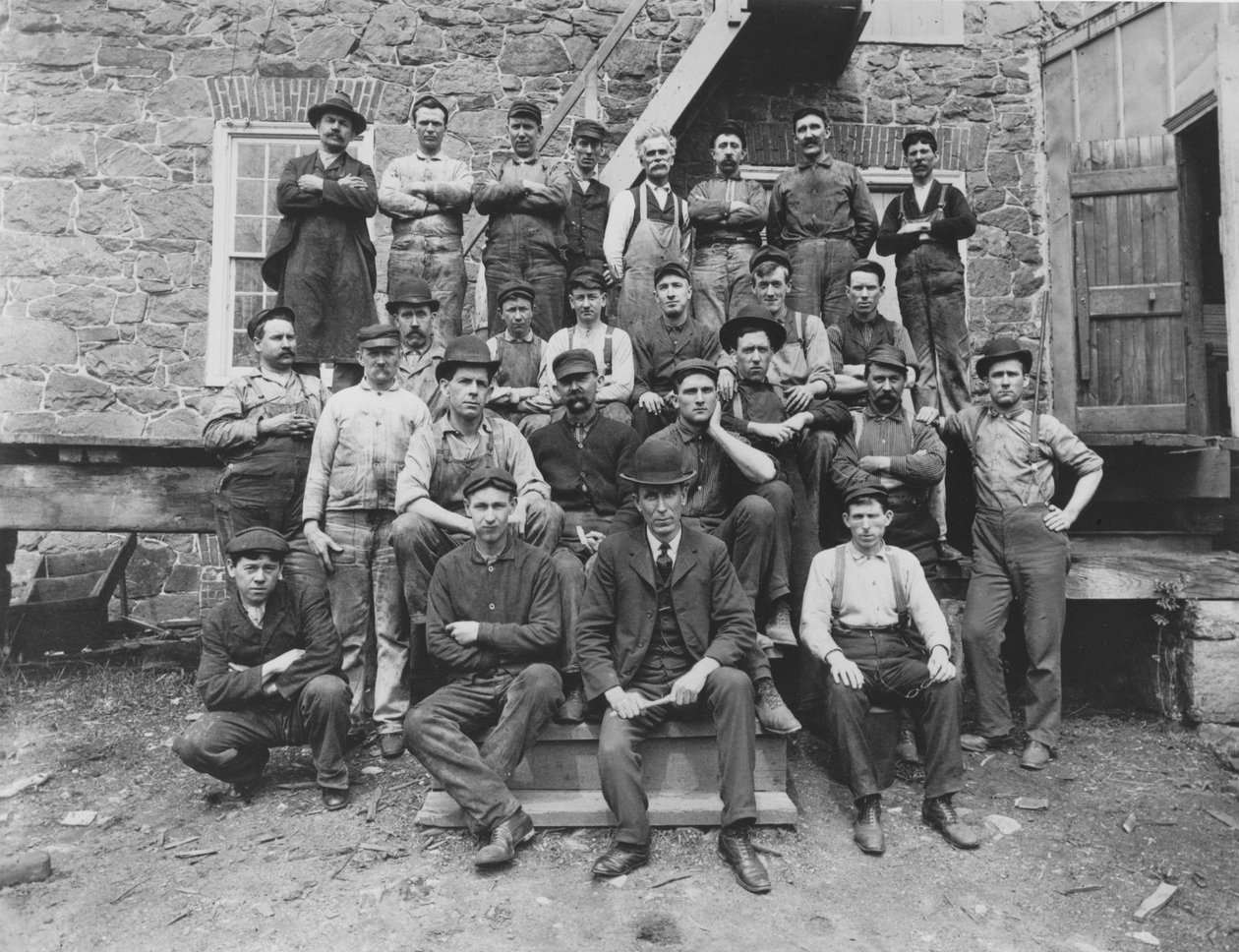 Anställda vid Henry Clay Factory, 1905 av Pierre A. Gentieu