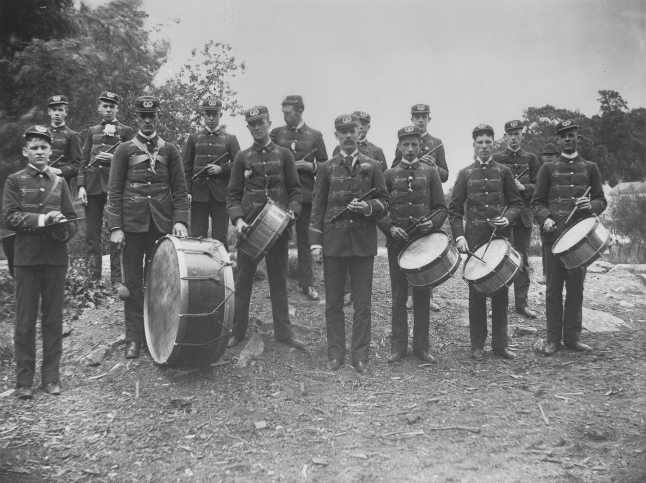 Henry Clay Drum Corps, 30 maj 1889 av Pierre A. Gentieu